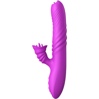 ARMONY - ANGELIA VIBRATEUR MULTIFONCTIONNEL DOUBLE LANGUE AVEC EFFET CHALEUR VIOLETTE