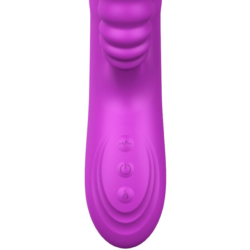 ARMONY - ANGELIA VIBRATEUR MULTIFONCTIONNEL DOUBLE LANGUE AVEC EFFET CHALEUR VIOLETTE
