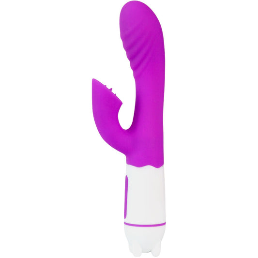 ARMONY - HAPPY VIBRATOR &amp; STIMULATOR WITH RECHARGEABLE TONGUE (VIOLET)