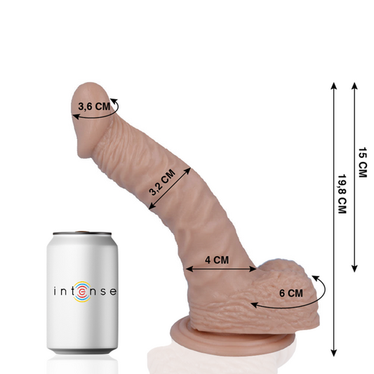 MR INTENSE - 18 REALISTIC COCK 19.8 CM -O- 3.2 CM