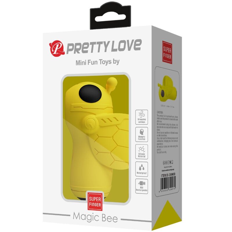 PRETTY LOVE - MINI JOUETS AMUSANTS PAR MAGIC BEE VIBRATEUR ET SUCCION