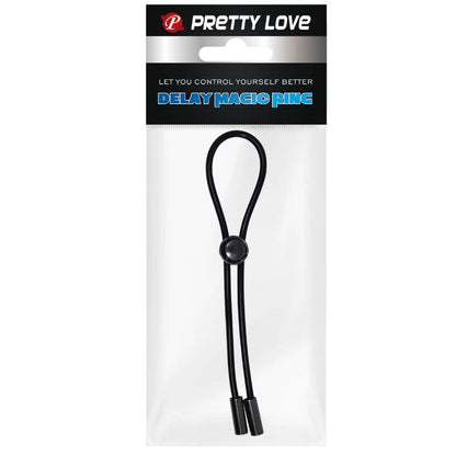 PRETTY LOVE - ANILLO PARA PENE Y TESTICULOS CON CORDÓN