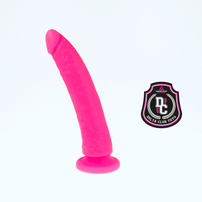 DELTA CLUB - GODE RÉALISTE ROSE SILICONE MÉDICAL 17 CM -O- 3 CM