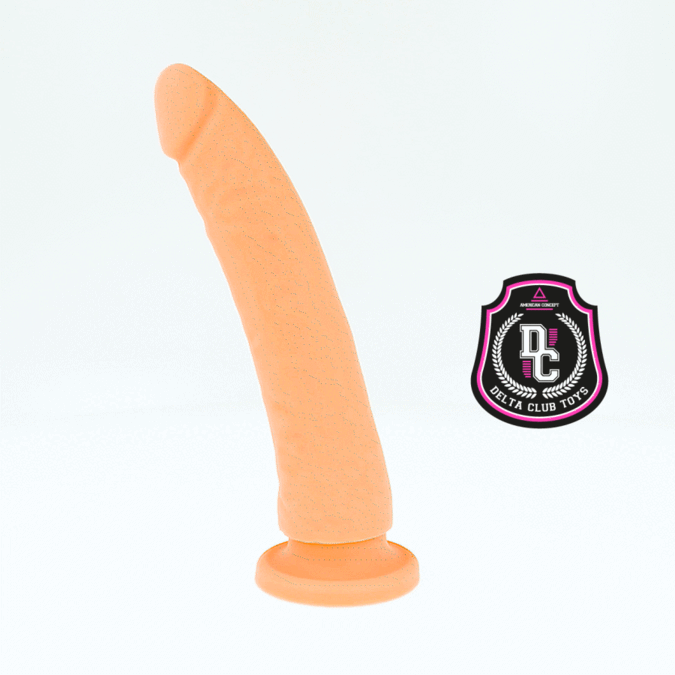 DELTA CLUB - GODE RÉALISTE EN SILICONE MÉDICAL NATUREL 20 CM -OU- 4 CM