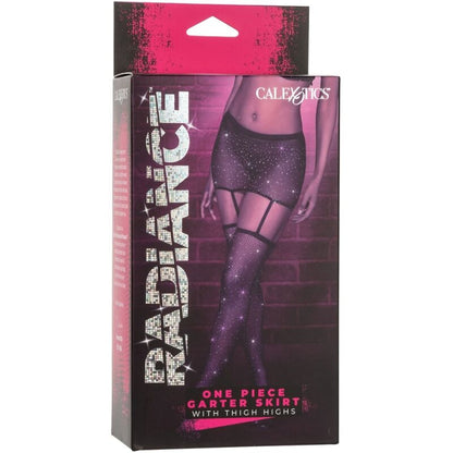 CALEXOTICS - RADIANCE GARTER SKIRT THIGH HIGHS