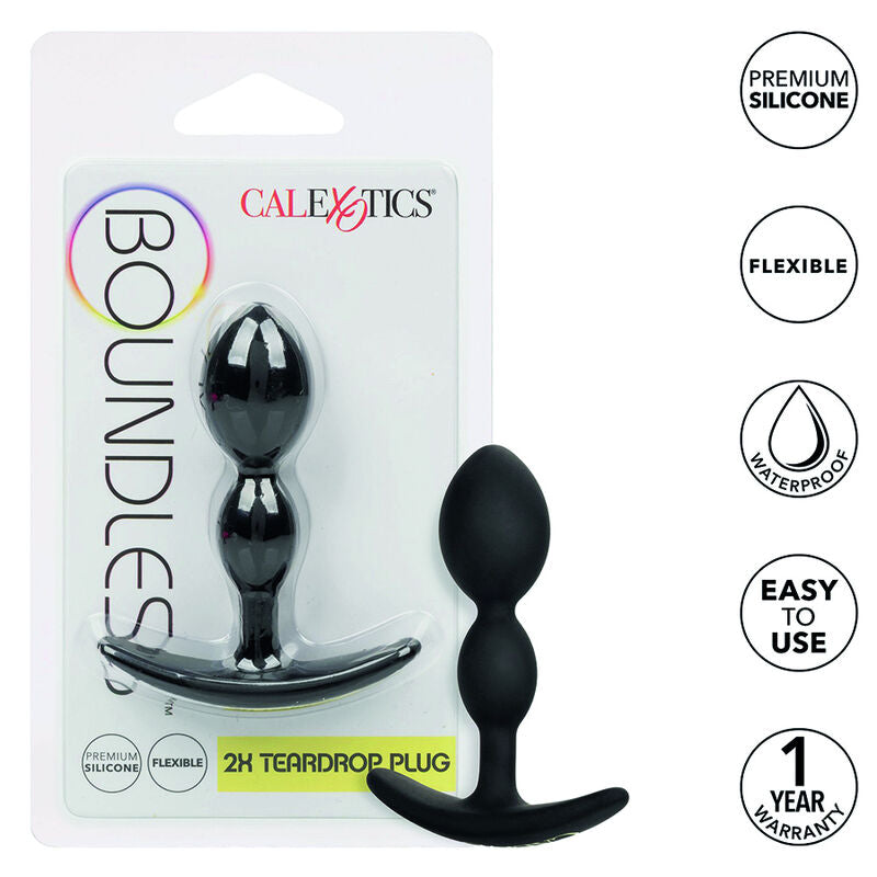 CALEXOTICS - BOUNDLESS 2X BOUCHON EN FORME DE LARME