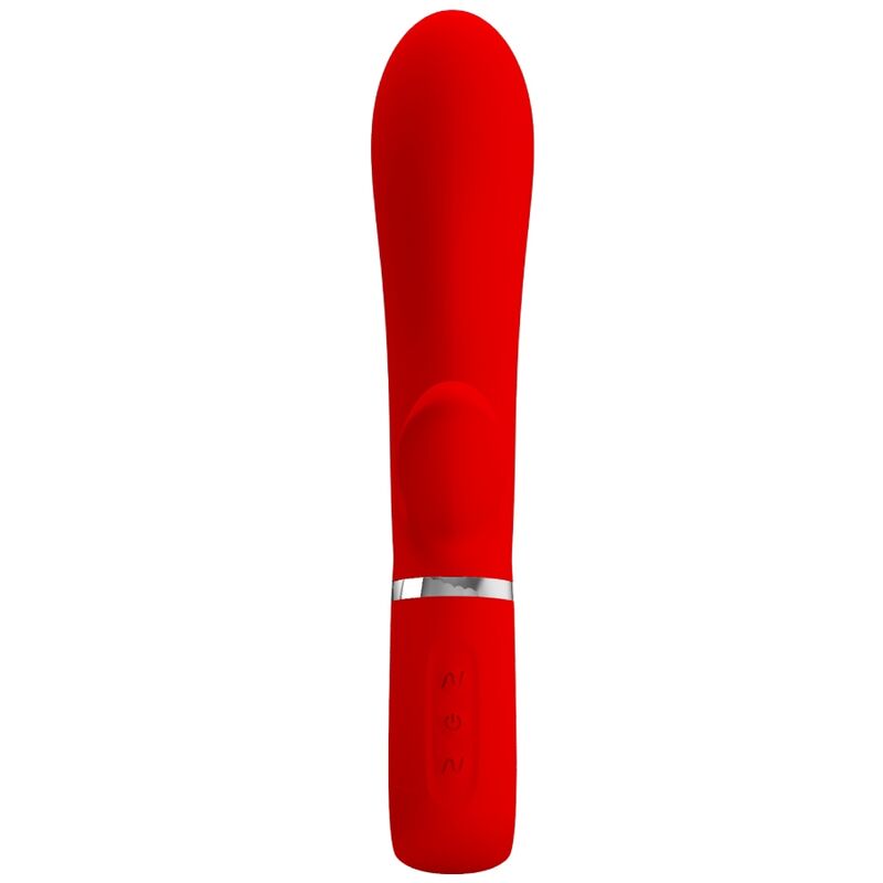 PRETTY LOVE - VIBRADOR MULTIFUNCIÓN PUNTO G THOMAS ROJO