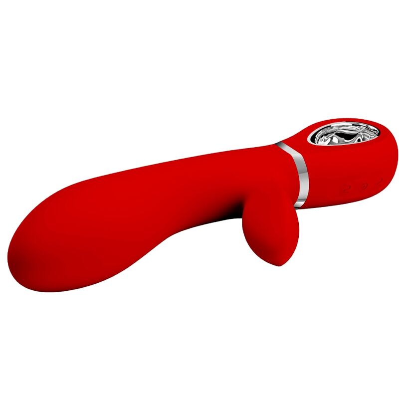 PRETTY LOVE - VIBRADOR MULTIFUNCIÓN PUNTO G THOMAS ROJO