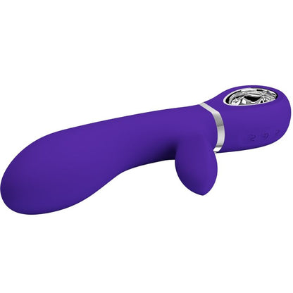 PRETTY LOVE - THOMAS VIBRATEUR MULTIFONCTION POINT G VIOLET