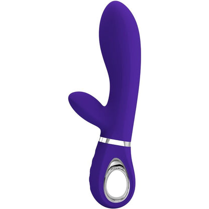 PRETTY LOVE - THOMAS VIBRATEUR MULTIFONCTION POINT G VIOLET