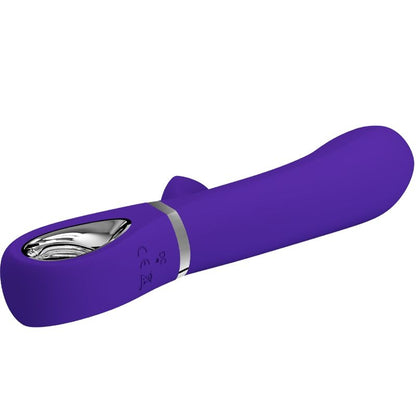 PRETTY LOVE - THOMAS VIBRATEUR MULTIFONCTION POINT G VIOLET