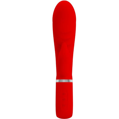 PRETTY LOVE - VIBRATEUR POINT G MULTIFONCTION PRESCOTT ROUGE