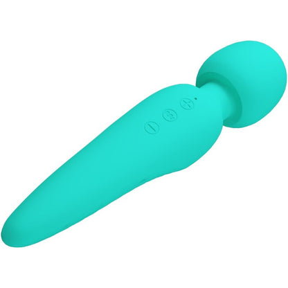 PRETTY LOVE - MEREDITH MASSAGER 12 VIBRATION MODES AQUA GREEN