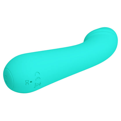 PRETTY LOVE - VIBRATEUR RECHARGEABLE CETUS AQUA GREEN