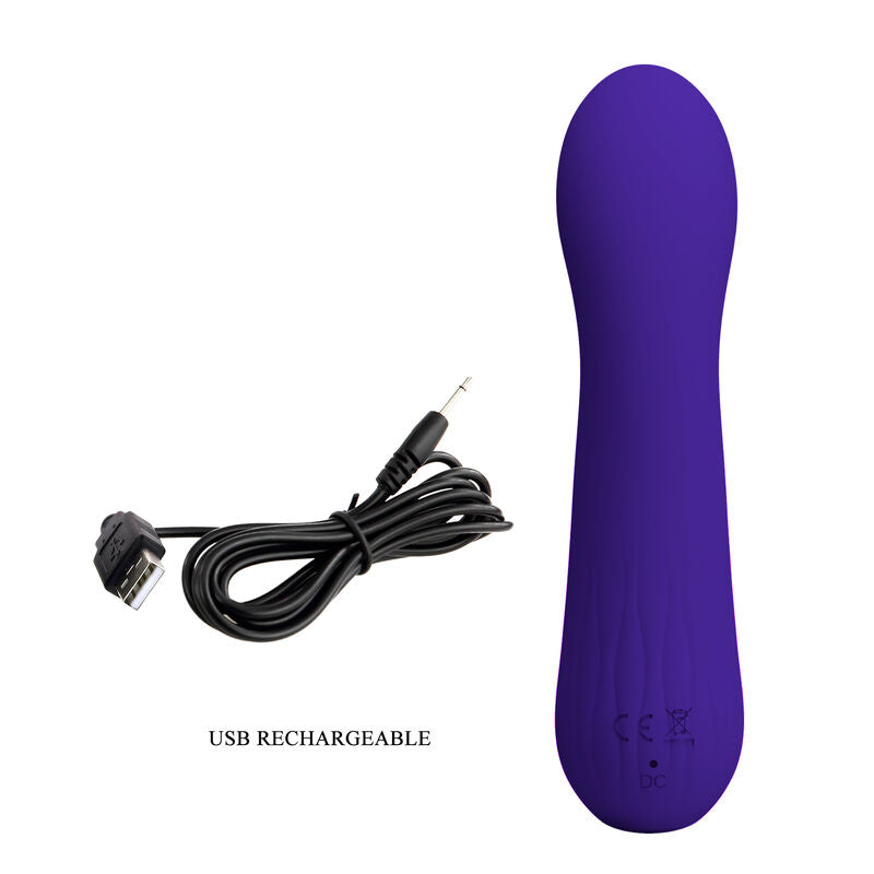 PRETTY LOVE - VIBRATEUR RECHARGEABLE FAUN VIOLET