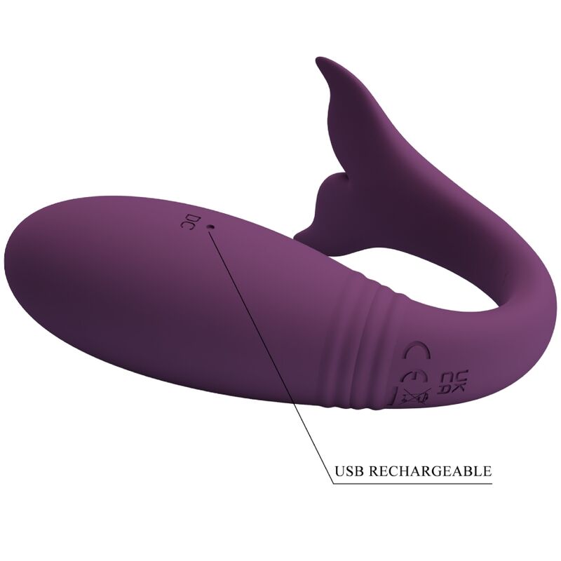 PRETTY LOVE - JAYLEEN VIBRATOR APP REMOTE CONTROL PURPLE