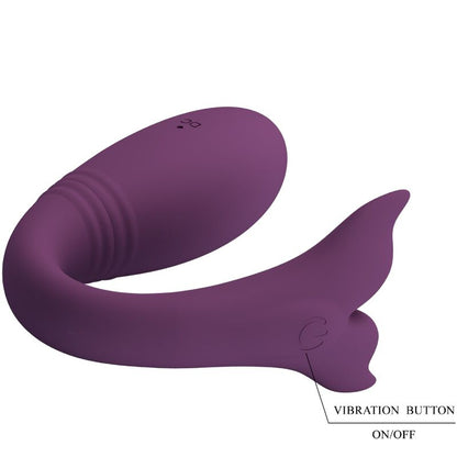 PRETTY LOVE - JAYLEEN VIBRATOR APP REMOTE CONTROL PURPLE