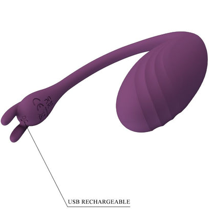 PRETTY LOVE - CATALINA VIBRATOR APP REMOTE CONTROL PURPLE