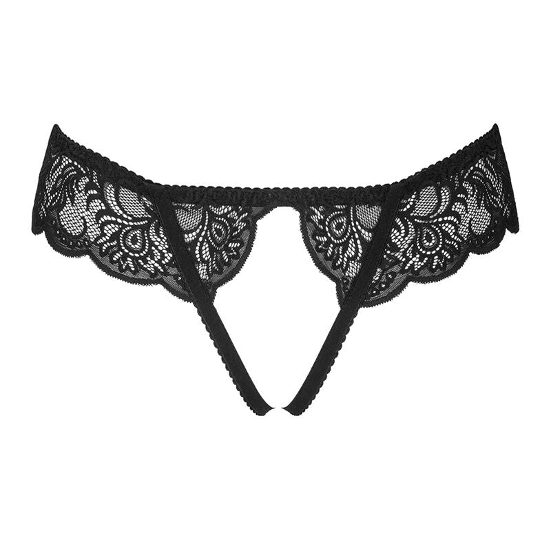 LIVCO CORSETTI FASHION - LOVE STORY LC 90679 PANTY CROTCHLESS BLACK