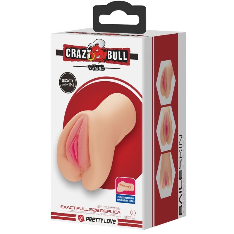 CRAZY BULL - ELIANA MASTUBADOR EN FORME DE VAGIN