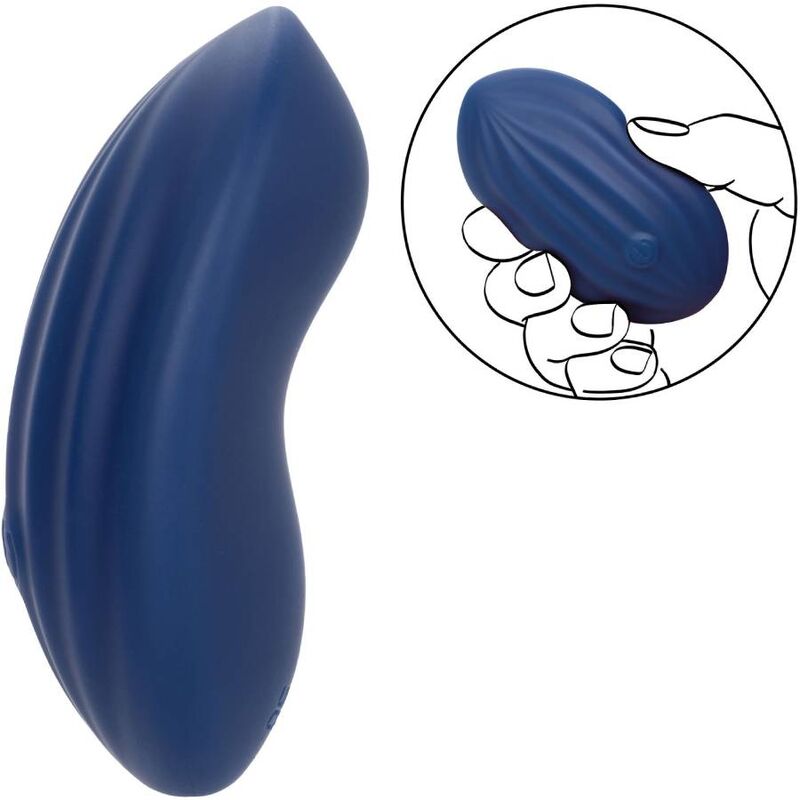 CALEXOTICS - COURBE VELOURS CACHEMIRE BLEU