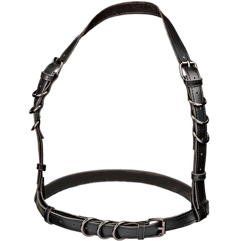 CALEXOTICS - HARNAIS EUPHORIA HALTER BUCKLE NOIR