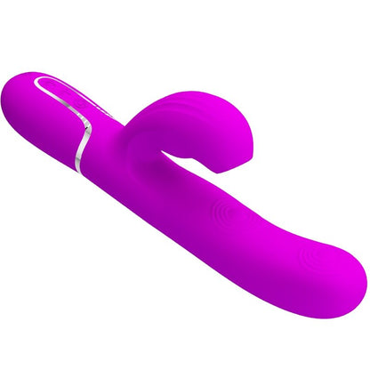 PRETTY LOVE - VIBRADOR PUNTO G MULTIFUNCIÓN 3 EN 1 PERLITA VIOLETA