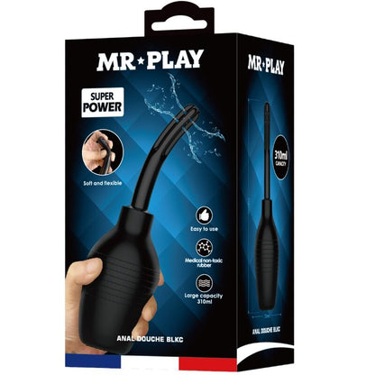 MR PLAY - ANAL DOUCHE BLKC SUPER POWER BLACK