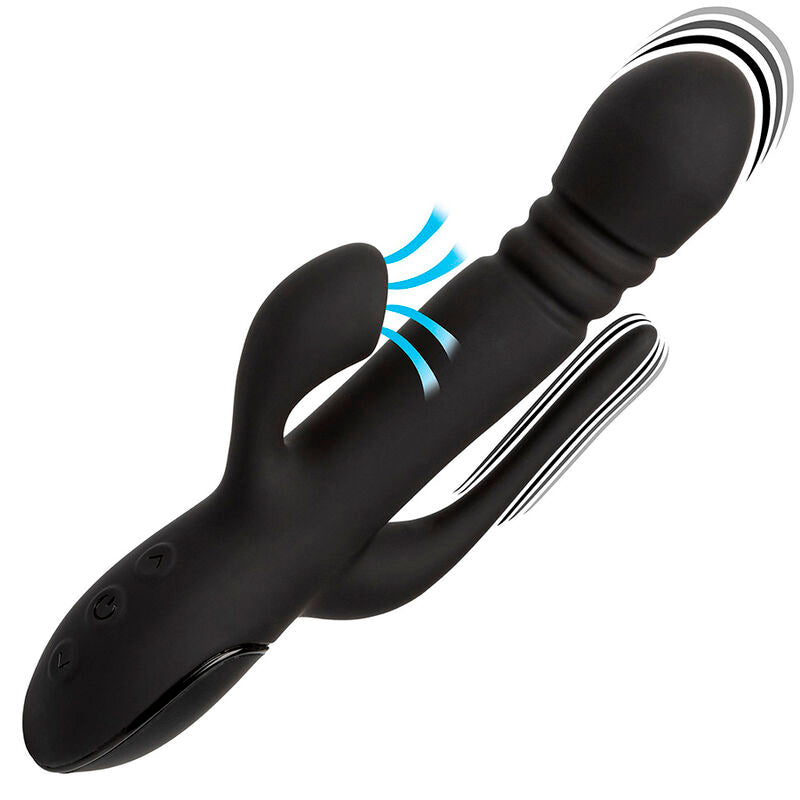 CALEXOTICS - VIBRATEUR TRIPLE EUPHORIA NOIR