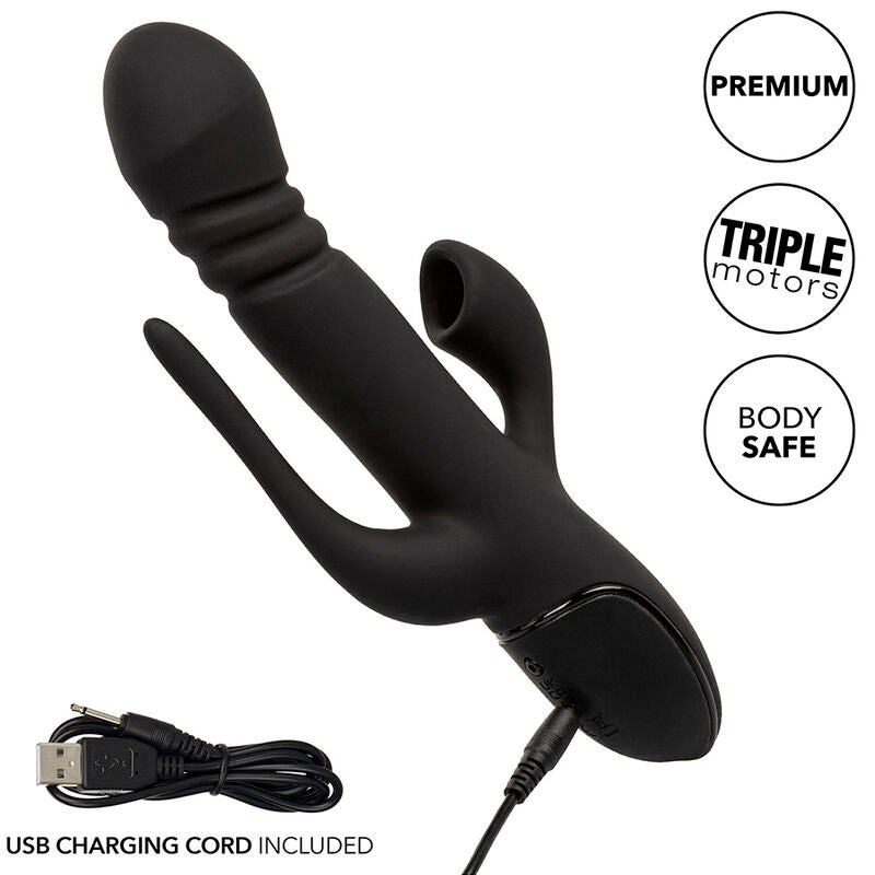 CALEXOTICS - VIBRATEUR TRIPLE EUPHORIA NOIR