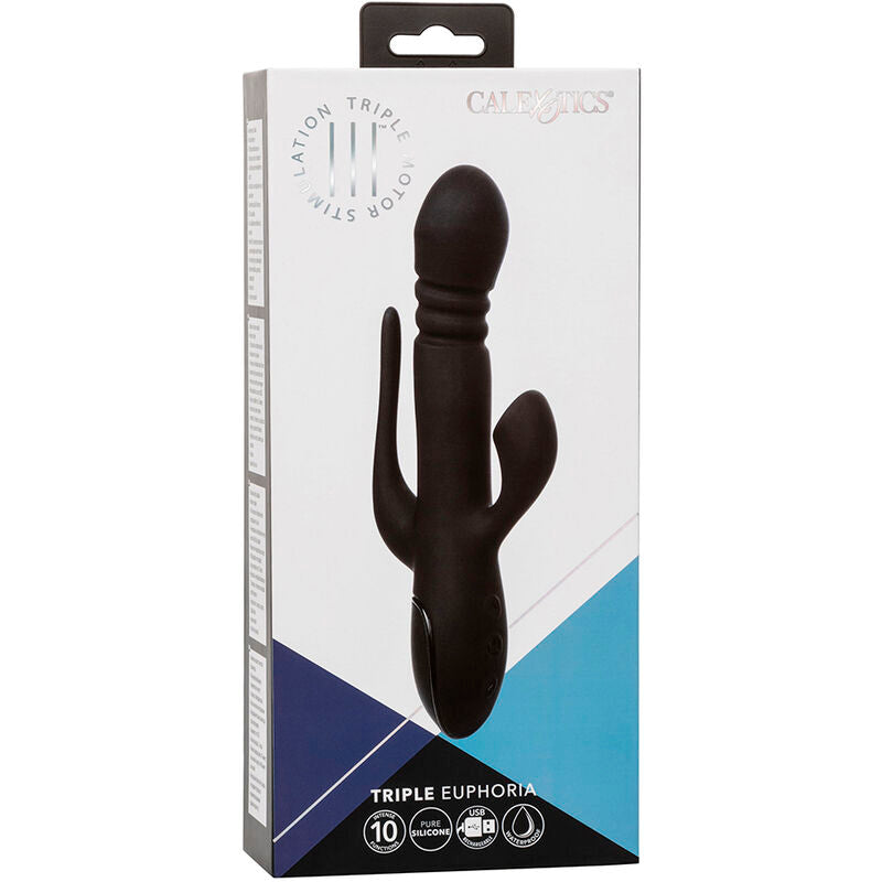 CALEXOTICS - VIBRATEUR TRIPLE EUPHORIA NOIR