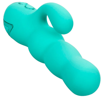 CALEXOTICS - DEL MAR DIVA VIBRATOR RABBIR AQUA GREEN BY CALIFORNIA DREAMING