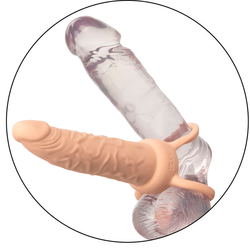 CALEXOTICS - PERFORMANCE MAXX RECHARGABLE DUAL PENETRATOR LIGHT SKIN