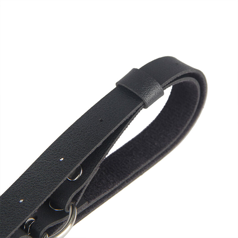 SUBBLIME - LEATHER BELT HARNESS BLACK ONE SIZE