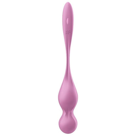 SATISFYER - Boules de Kegel vibrantes roses Love Birds