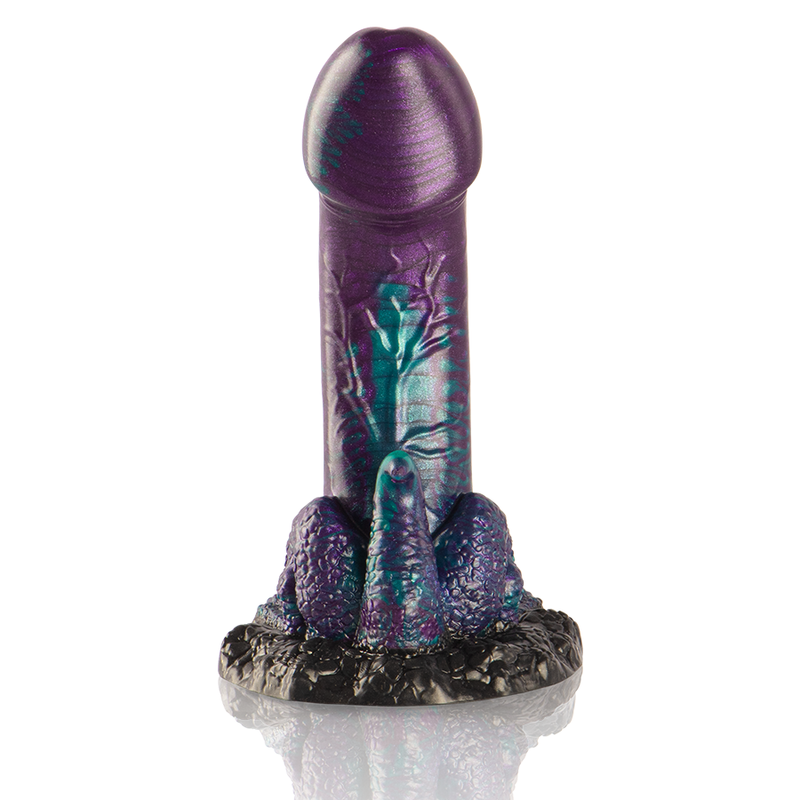 EPIC - BASILISK DILDO DOUBLE PLAISIR ÉCAILLEUX PETITE TAILLE