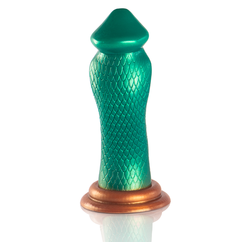 ÉPICO - DILDO PITÓN COBRA VERDE