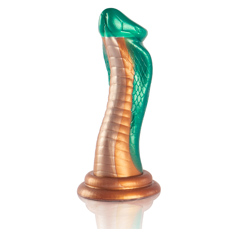 ÉPICO - DILDO PITÓN COBRA VERDE