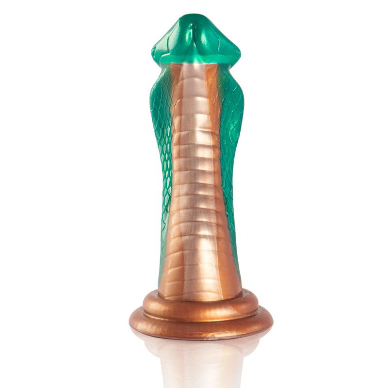 ÉPICO - DILDO PITÓN COBRA VERDE