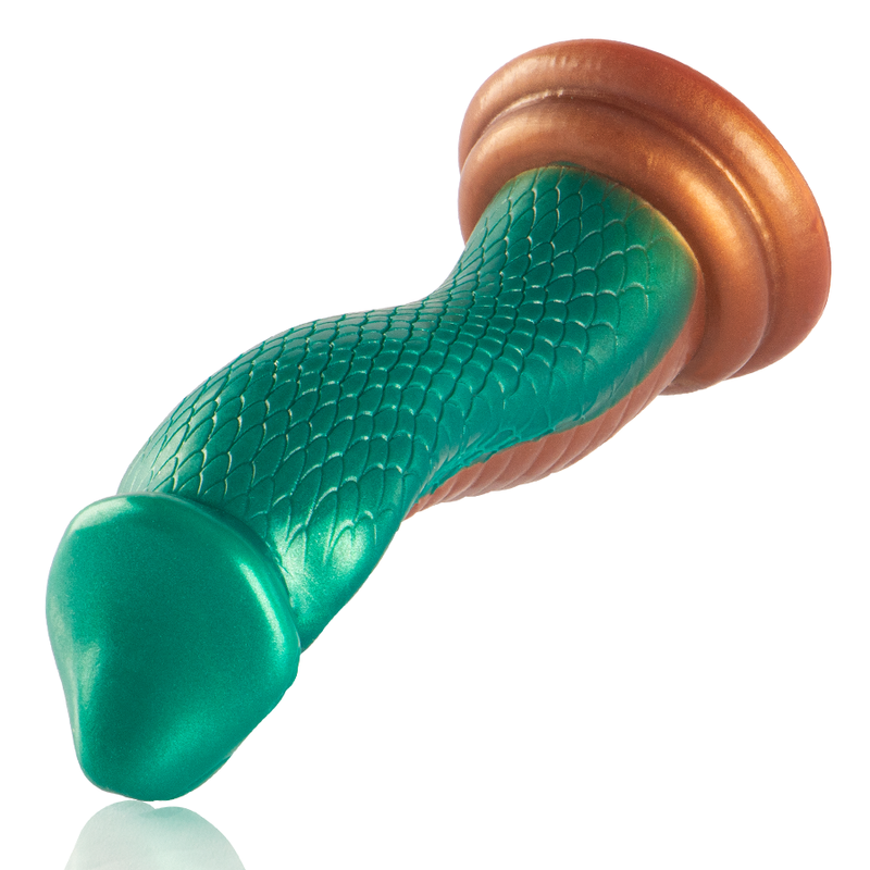 ÉPICO - DILDO PITÓN COBRA VERDE