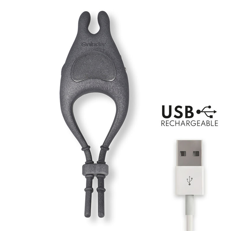 ONINDER - PAMPA ADJUSTABLE AND MULTIPOSITION VIBRATING RING - FREE APP