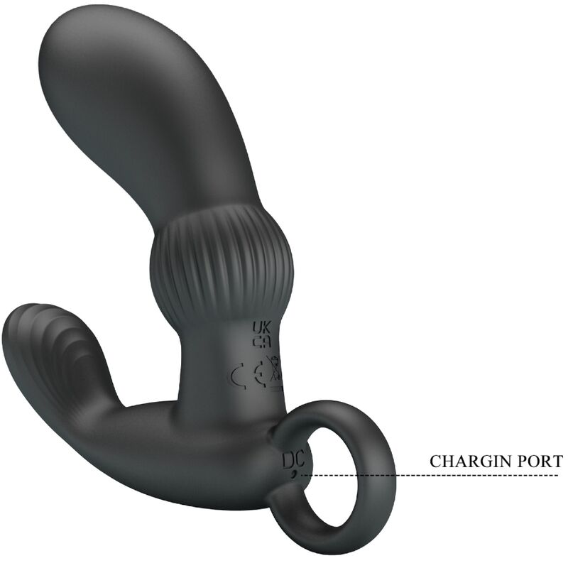 PRETTY LOVE - CAYLA ANAL VIBRATOR MASSAGER BLACK