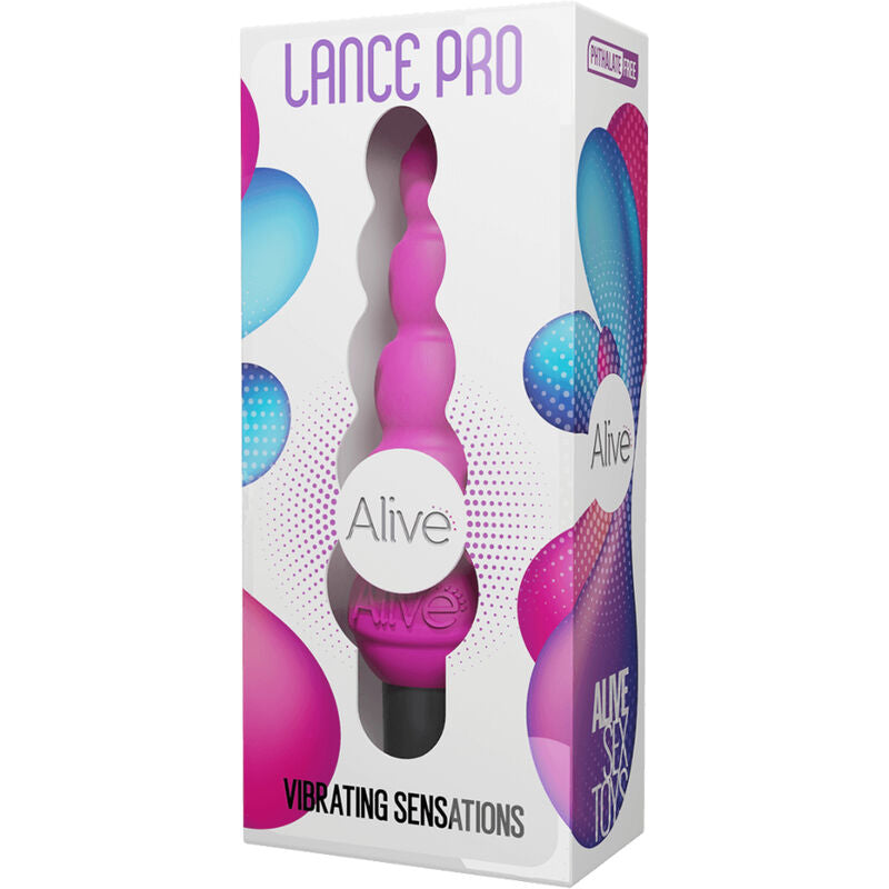 ALIVE - LANCE PRO STIMULATEUR ANAL ROSE