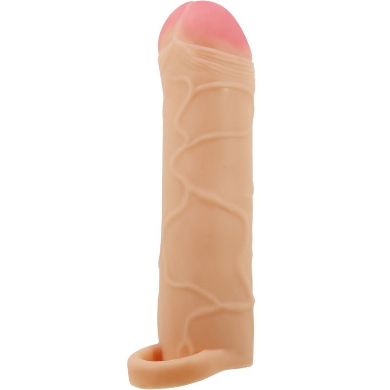 PRETTY LOVE - FUNDA PARA EXTENSOR DE PENE PARA JUANETES, COLOR CARNE