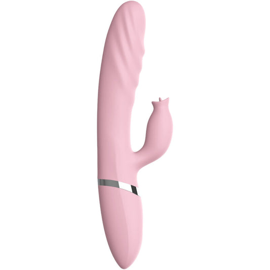 ARMONY - PINK HEAT EFFECT TONGUE VIBRATOR &amp; THRUSTING