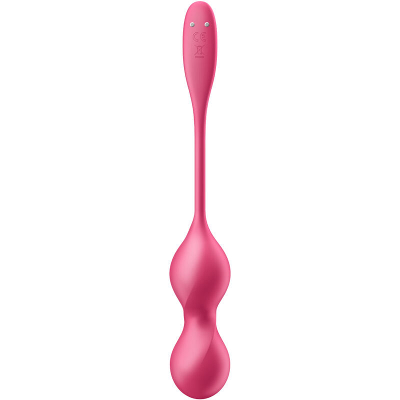 SATISFYER - LOVE BIRDS 2 BOULES DE KEGEL VIBRATOIRES + APPLICATION GRATUITE