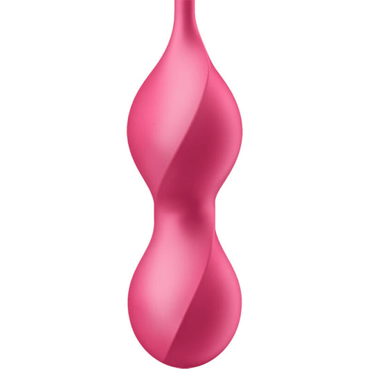 SATISFYER - LOVE BIRDS 2 BOULES DE KEGEL VIBRATOIRES + APPLICATION GRATUITE