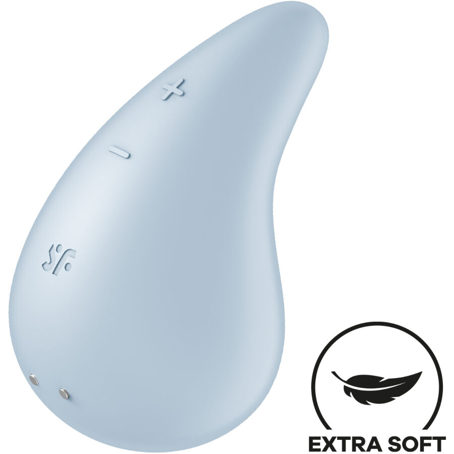 SATISFYER - DEW DROP VIBRATOR LAY-ON WHITE