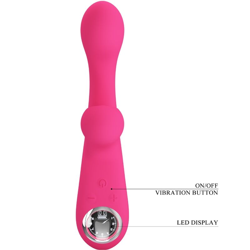 PRETTY LOVE - VIBRADOR ESTIMULADOR SKYLAR PINK