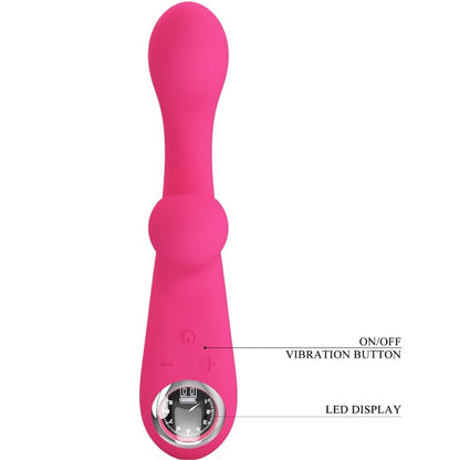 PRETTY LOVE - VIBRADOR ESTIMULADOR SKYLAR PINK